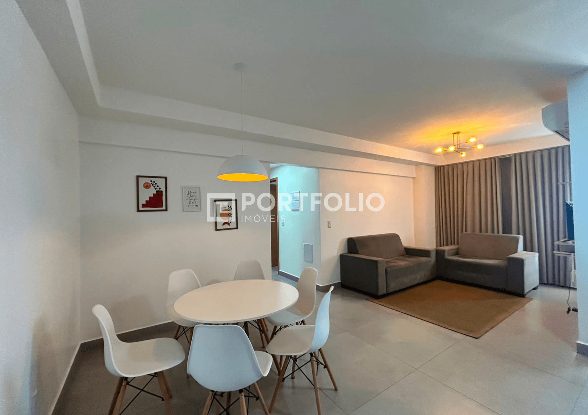 Apartamento mobiliado para locação com 3 quartos no Katedral Sky, Centro, Goiânia