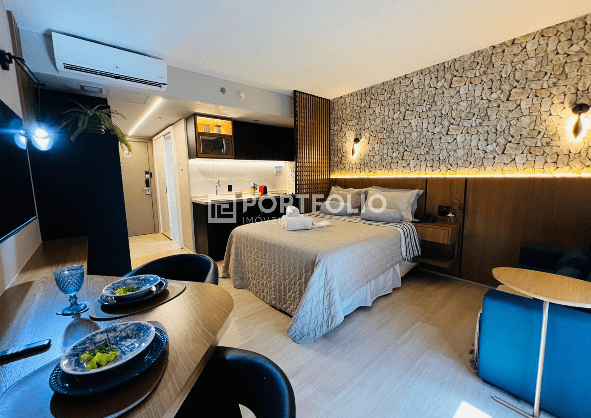 À venda Flat com 28m² a 57m² no Blend Smart Style, T-55, Goiânia.