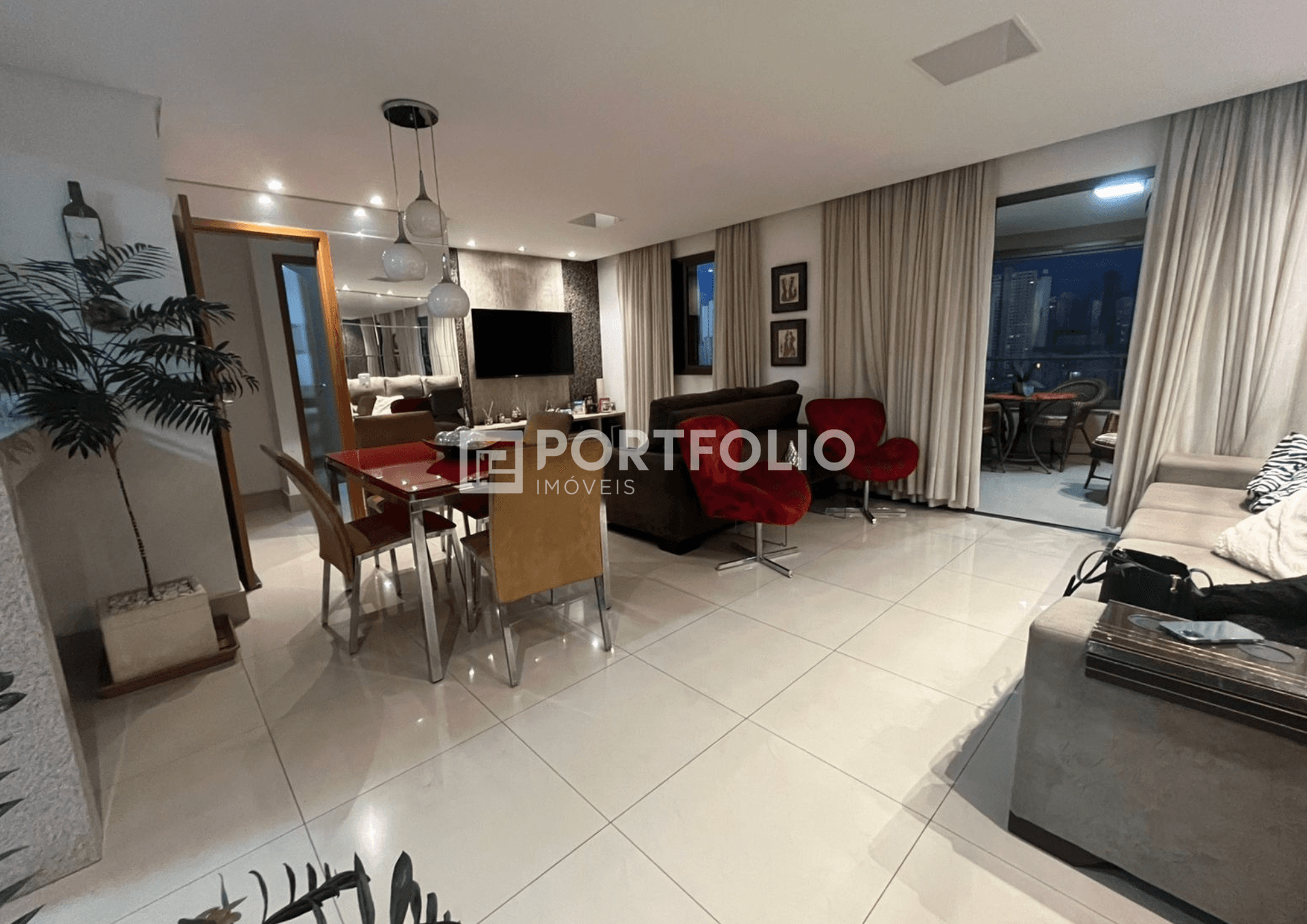Apartamento mobiliado para aluguel com 90 m² Edifício Dilce Ribeiro, Setor Bueno - Goiânia