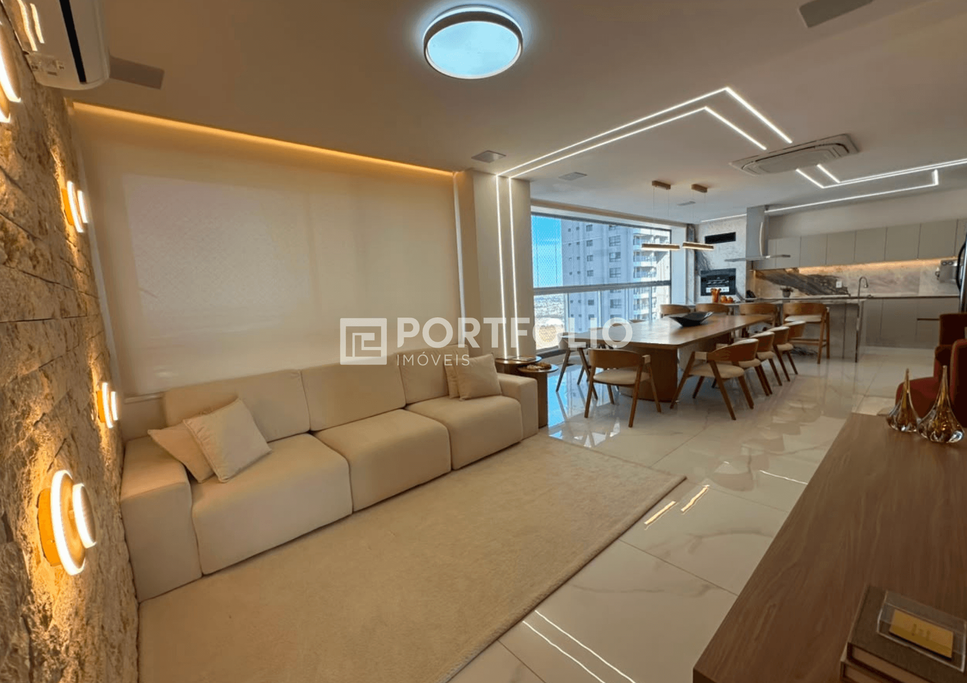 Aluga-se Apartamento Alto Padrão Mobiliado no Skygarden Flamboyant, Jd Goiás, Goiânia.