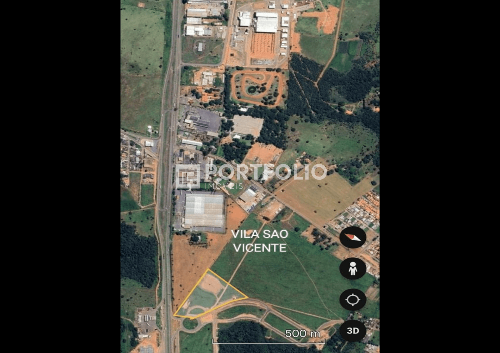 Área comercial à venda em Anápolis com 36.000m² de frente para a BR-153