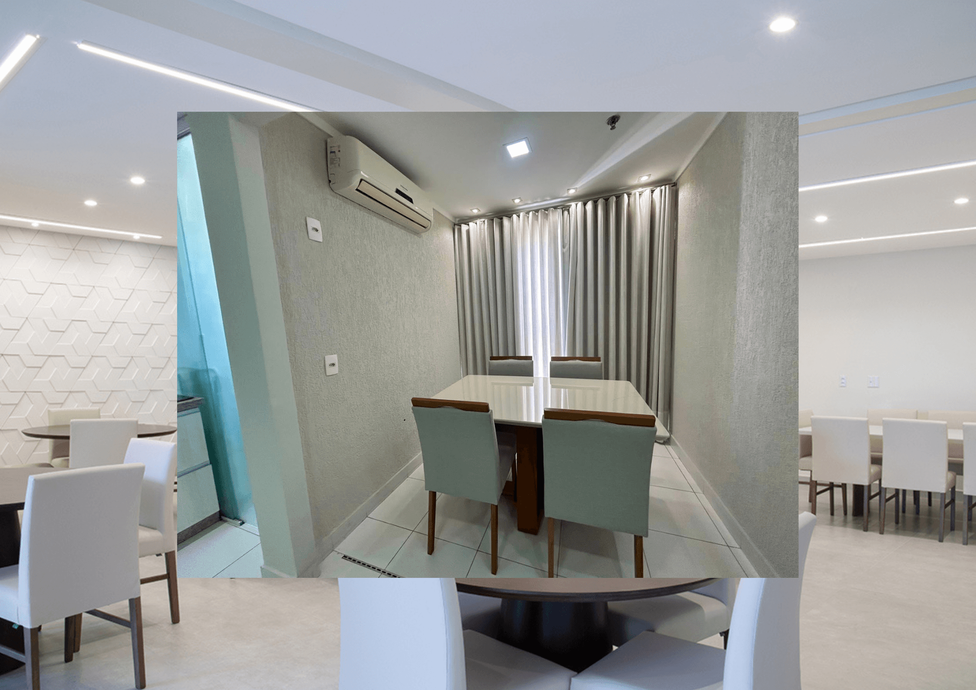 Flat mobiliado para locação com 2 quartos no Metropolitan, Jd Goiás, Goiânia