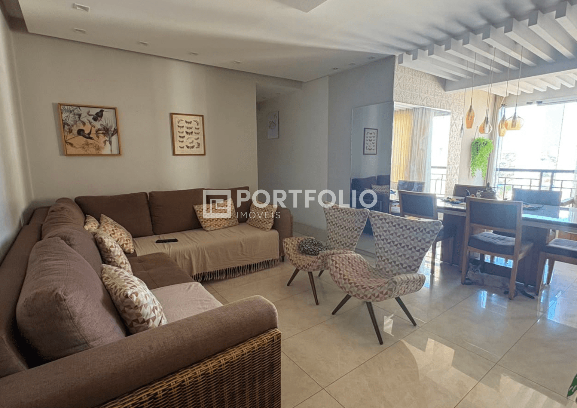 Apartamento mobiliado para locação 3 quartos/ 1 suíte no Parque Amazonia, Goiânia, GO