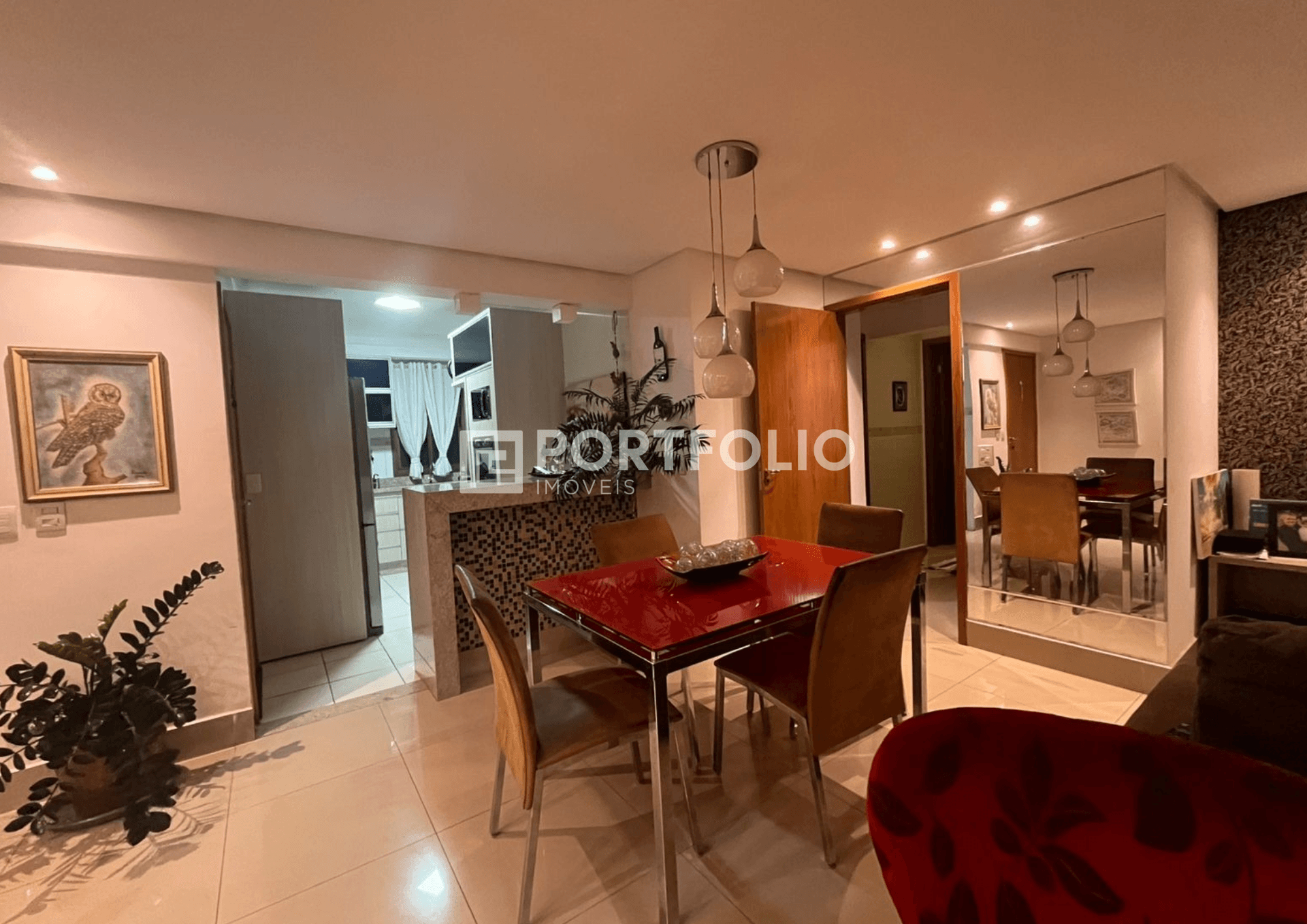 Apartamento mobiliado para aluguel com 90 m² Edifício Dilce Ribeiro, Setor Bueno - Goiânia