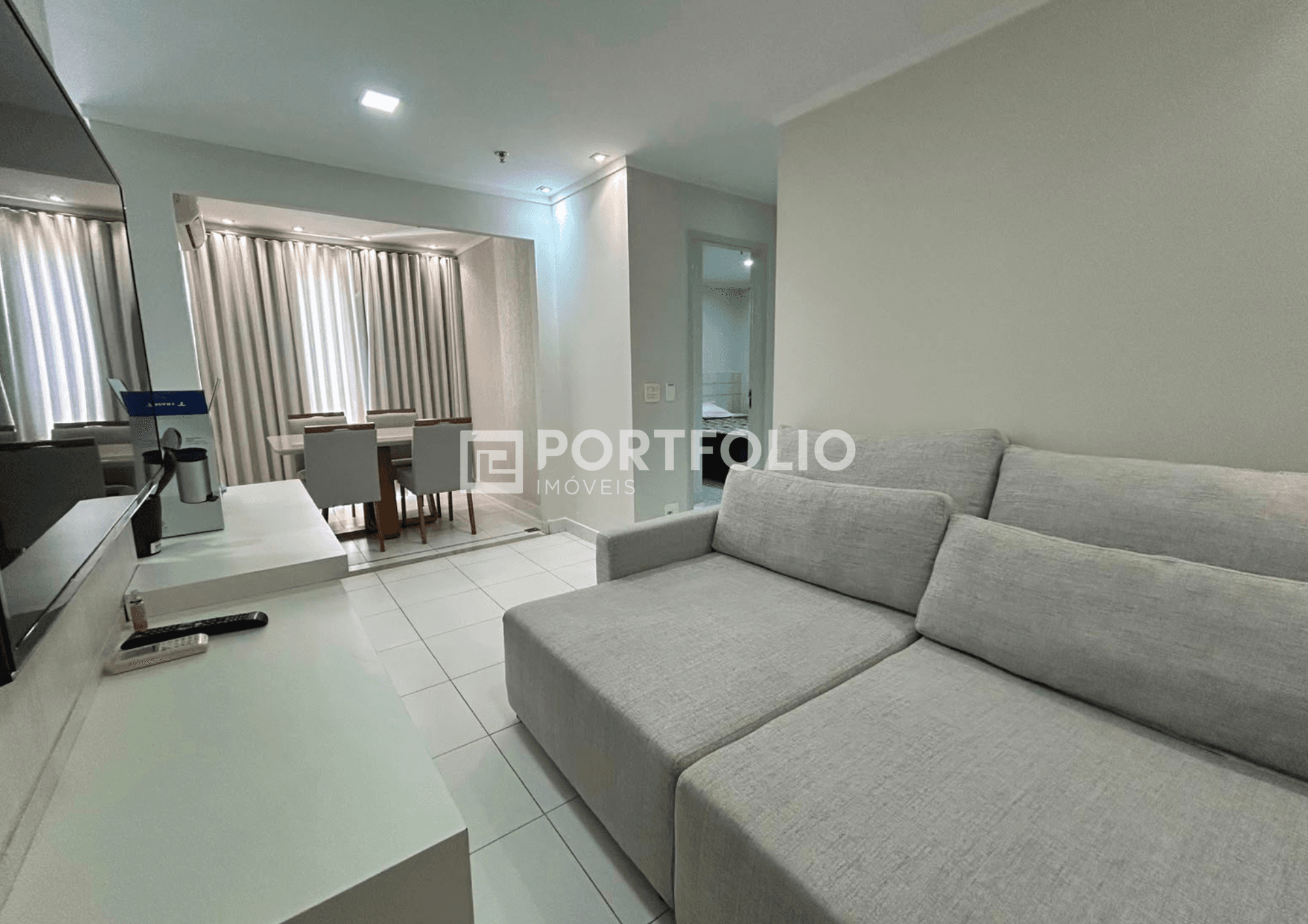 Flat mobiliado para locação com 2 quartos no Metropolitan, Jd Goiás, Goiânia