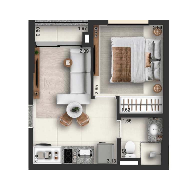 Planta Final 4A – 504A a 1704A , Final 7A – 507A a 1807A